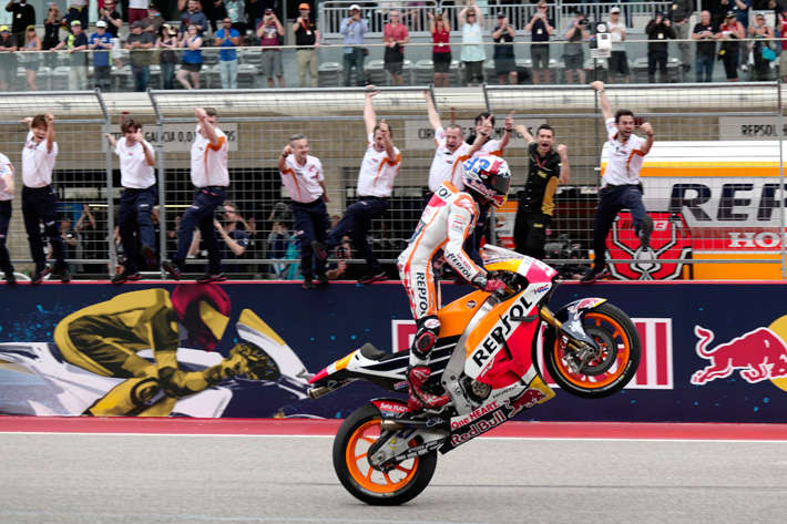Marquez Completes Perfect Ten in USA