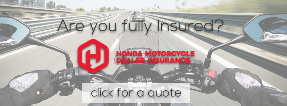 Honda Motorcycle Insurance Now Available