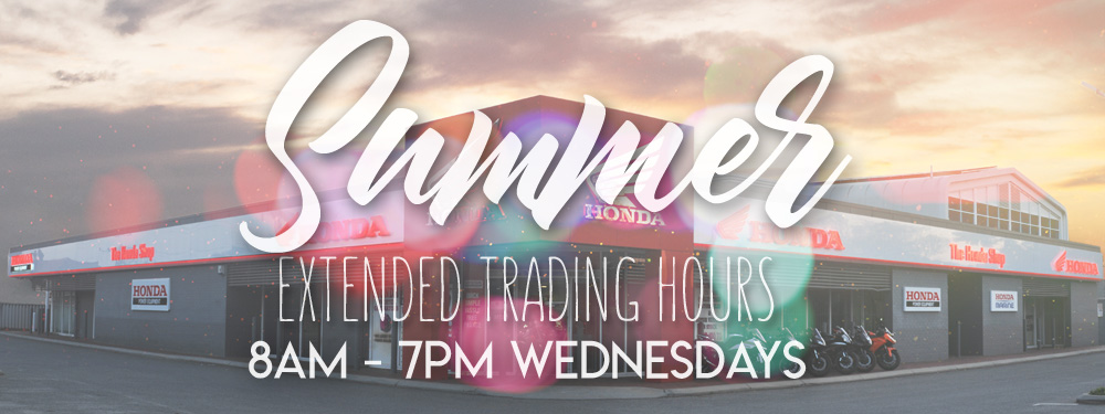 Summer Trading Hours