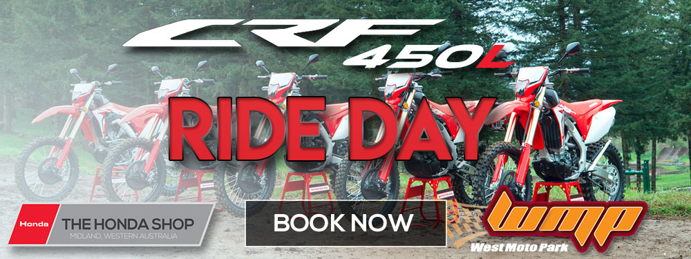 Honda CRF450L Ride Day Banner
