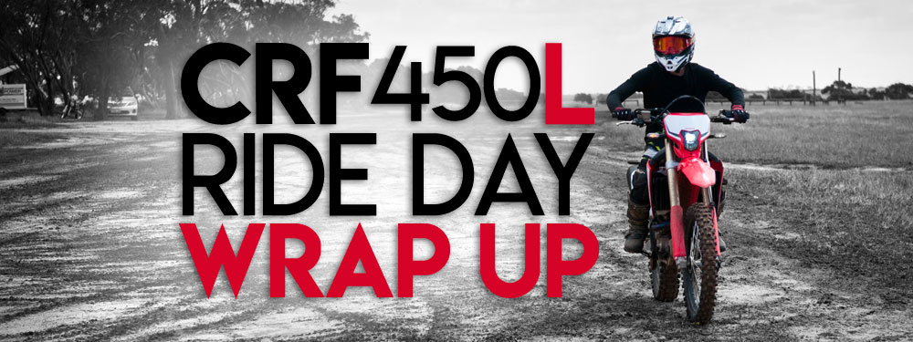 Honda CRF450L Ride Day Wrap Up