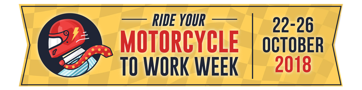 Ride Your Motorcycle To Work Week Banner