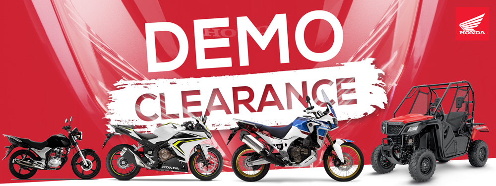 Demo Clearance Sale On Now