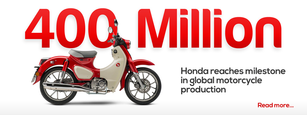 Honda reaches milestone
