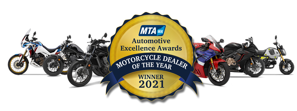 MTA WA Motorcycle Dealer of the Year Winner 2021